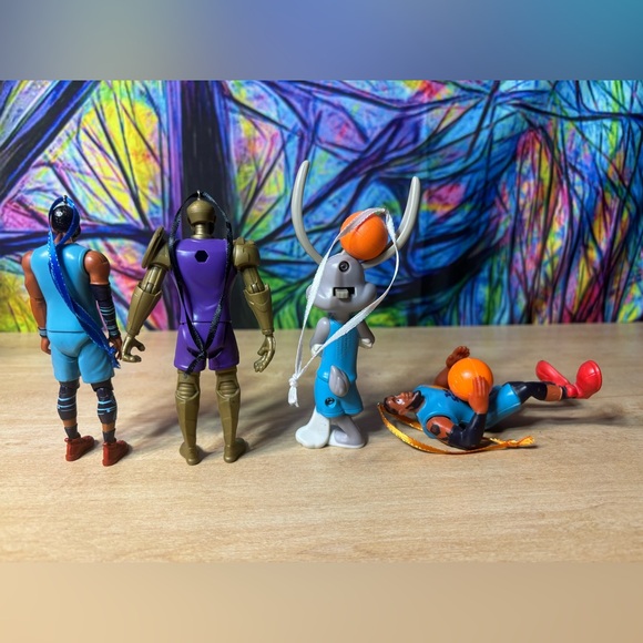 Space Jam Custom  Christmas Ornament Set Off 4,  Lebron James, Bugs Bunny - Picture 5 of 12